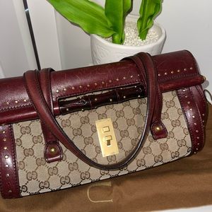 Authentic Gucci X Tomford bamboo bag